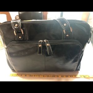 Ladies black Samsonite computer or briefcase